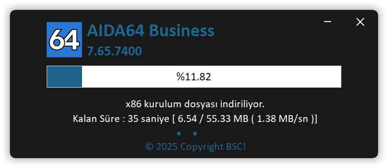 sshot-1-29 AIDA64 Business Çevrimiçi Katılımsız