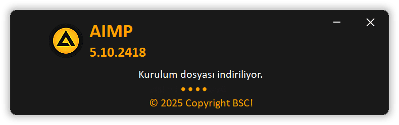 sshot-1-17 AIMP Çevrimiçi Katılımsız