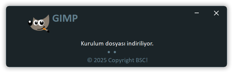 sshot-1-35 GIMP Çevrimiçi Katılımsız