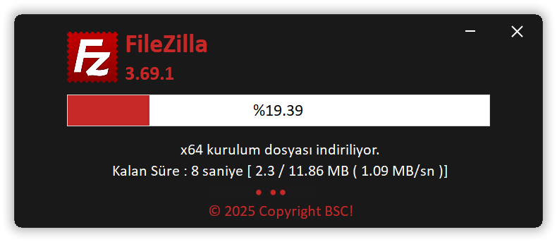 sshot-1-43 FileZilla Çevrimiçi Katılımsız