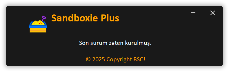 sshot-1-46 Sandboxie Plus Çevrimiçi Katılımsız