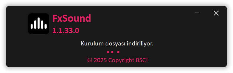 sshot-1-6 FxSound Çevrimiçi Katılımsız 1.0